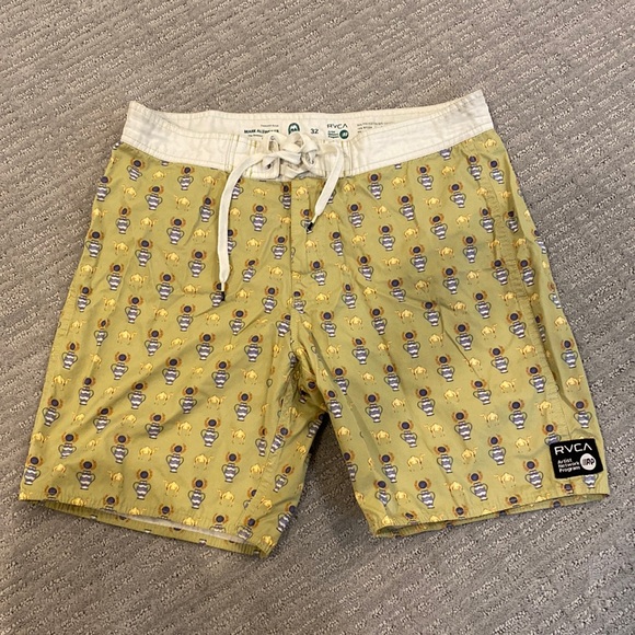 RVCA artist network program board shorts - Picture 1 of 4